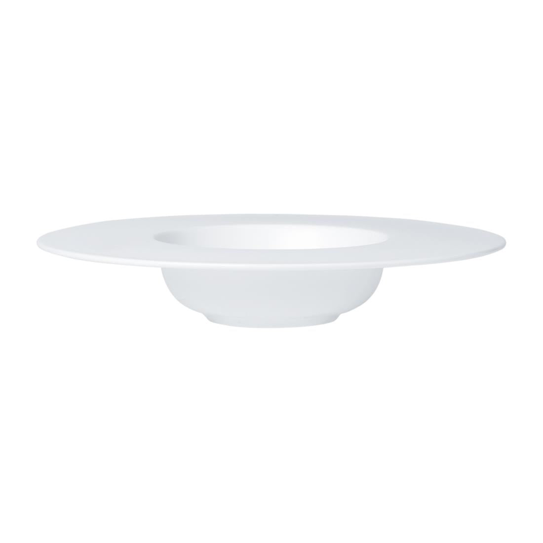 Steelite Flat Wide Rim Bowls 230mm (12 Pack)