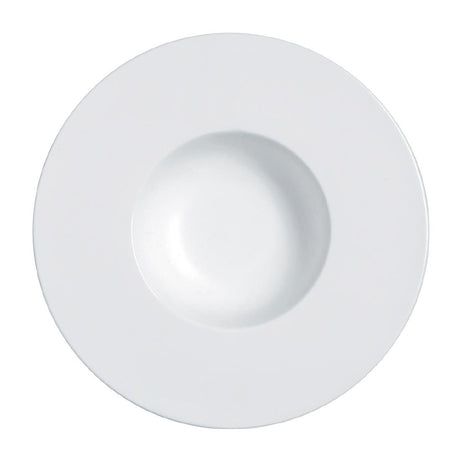 Steelite Flat Wide Rim Bowls 230mm (12 Pack)