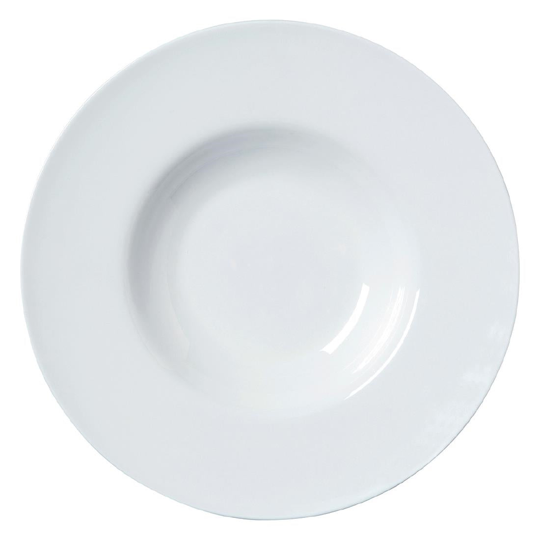 Steelite Flat Wide Rim Bowls 315mm (6 Pack)