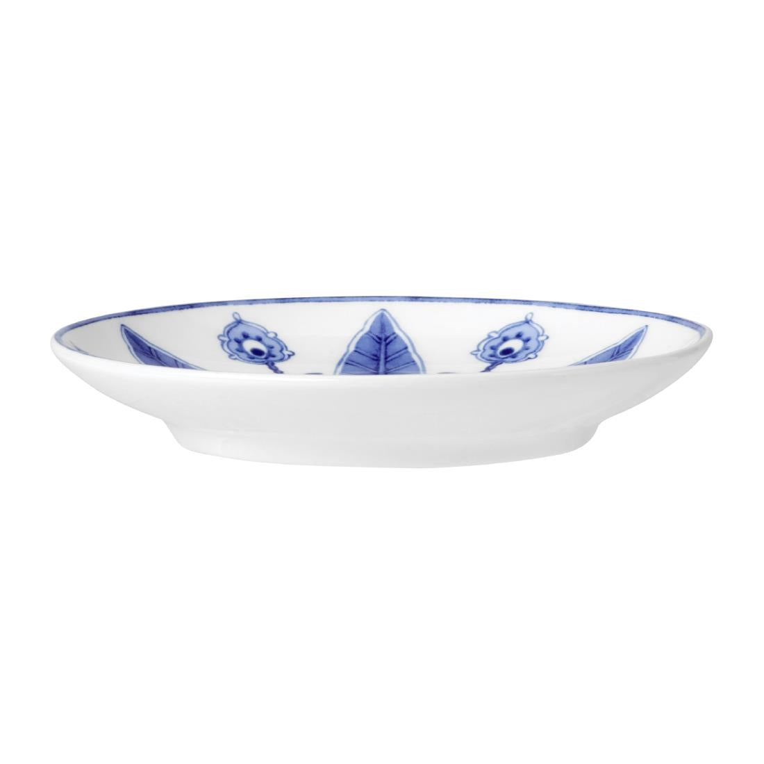 William Edwards Sultan's Garden Blue Espresso Saucers Fits AND0112 (12 Pack)