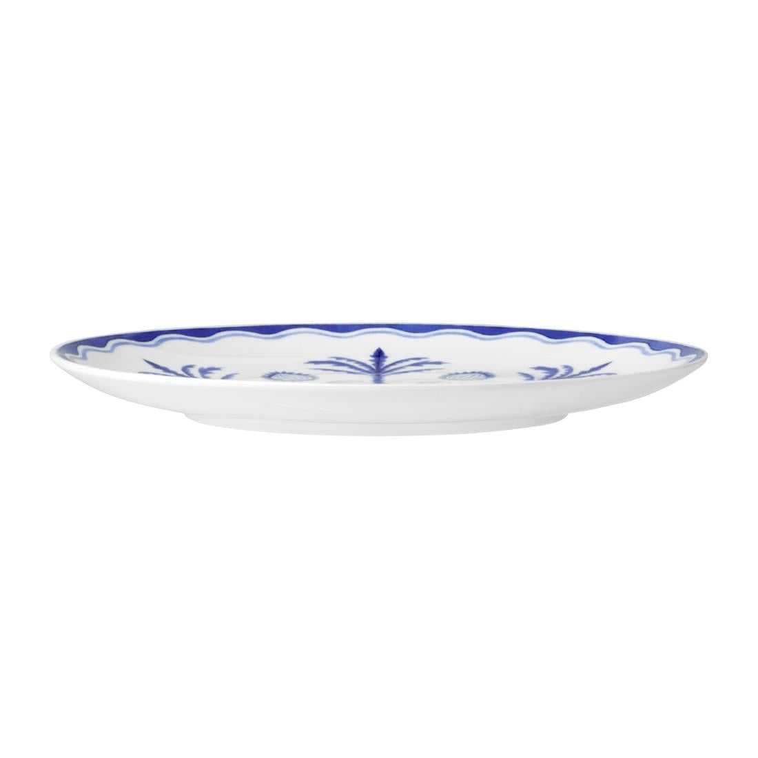 William Edwards Sultan's Garden Blue Plates Coupe 210mm (12 Pack)
