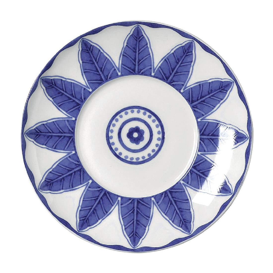 William Edwards Sultan's Garden Blue Saucers 160mm (12 Pack)
