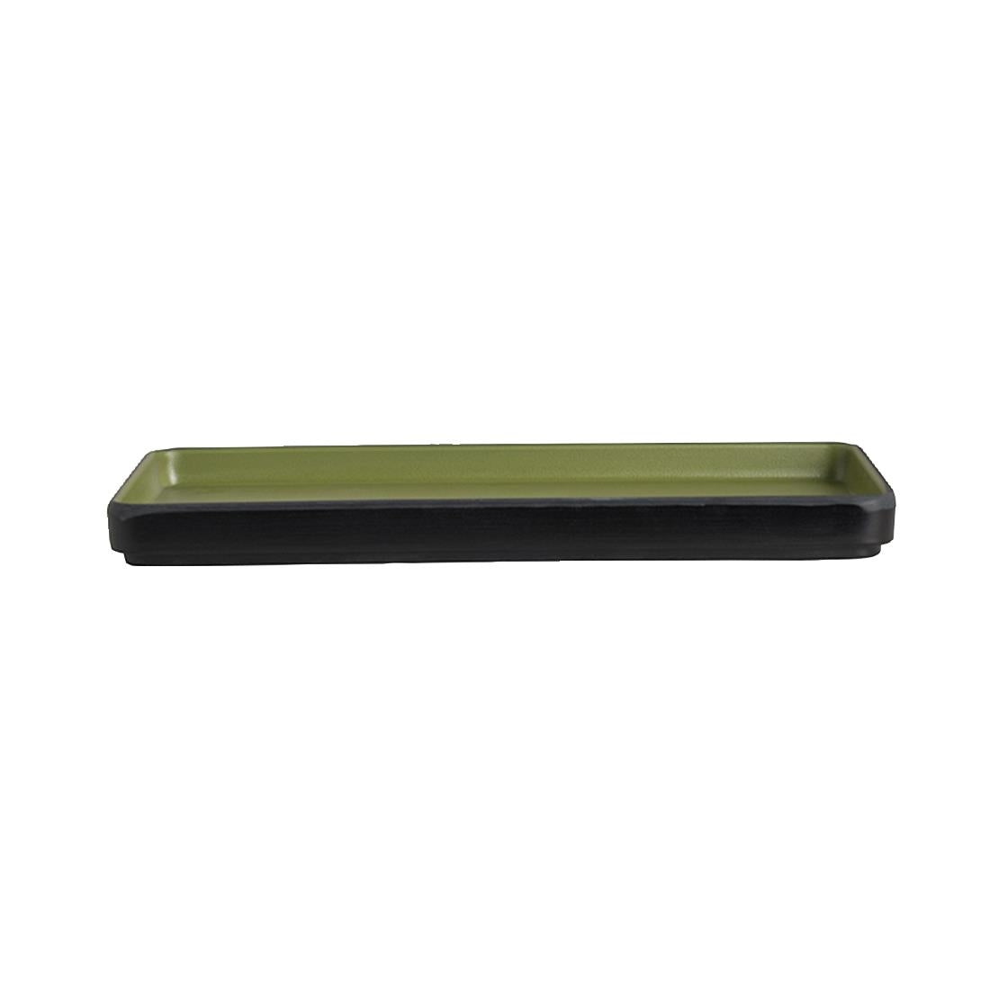 Steelite Baja Cactus Rectangle Trays 254mm (24 Pack)