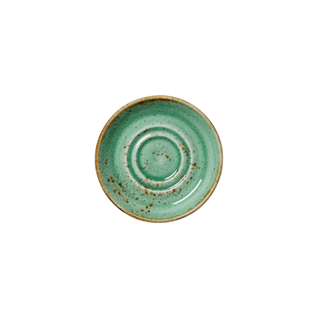 Steelite Craft Aqua Saucers 117.5mm (12 Pack)