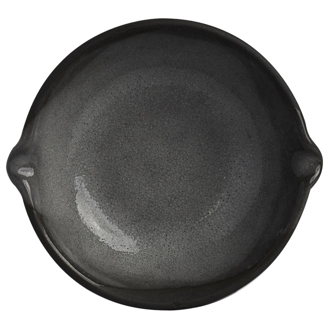 Steelite Gembrook Condiment Dishes With Double Spout Grey 110mm (36 Pack)