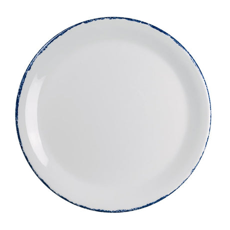 Steelite Blue Dapple Coupe Plates 254mm (12 Pack)