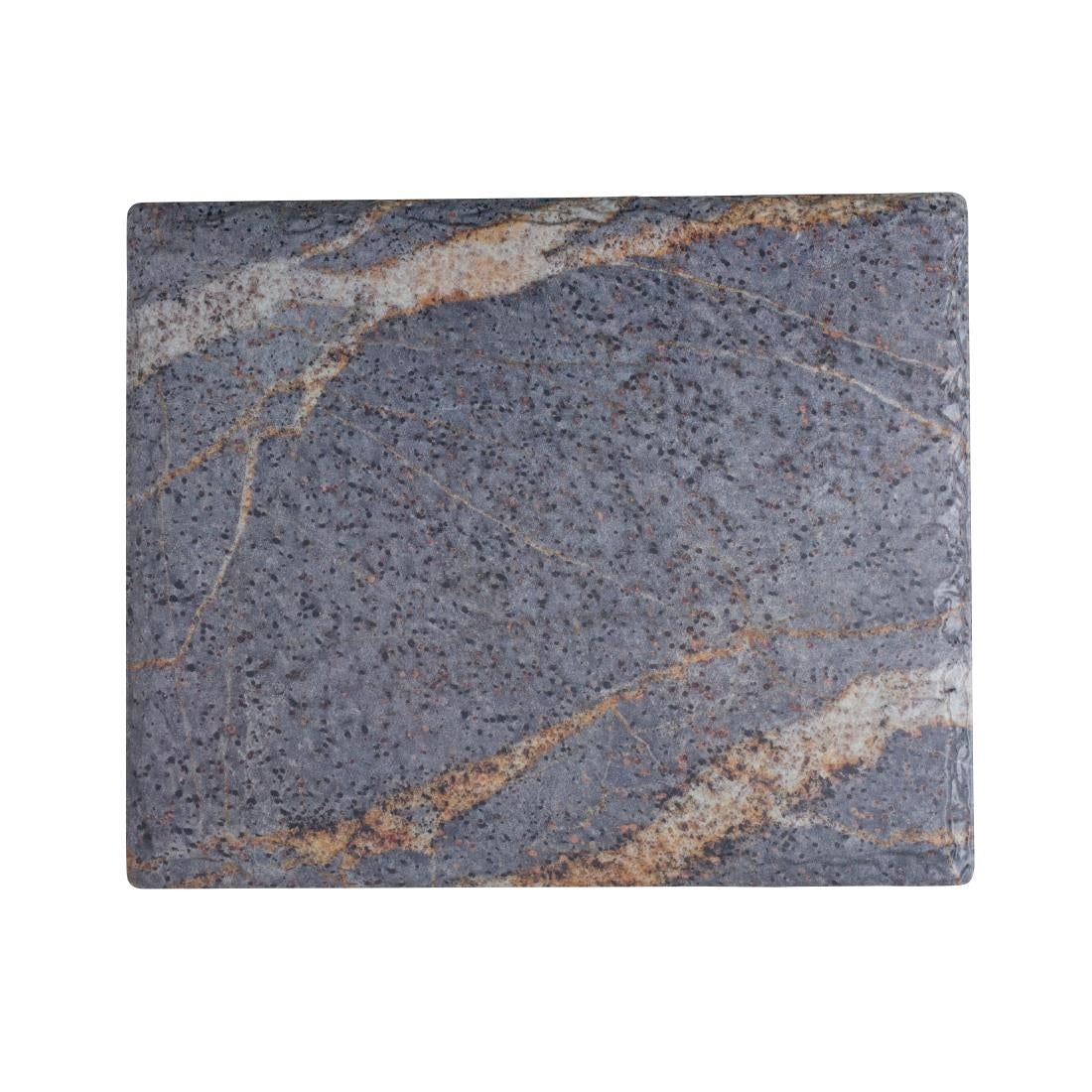 Steelite Quarry Rectangular Trays GN 1/2 (2 Pack)