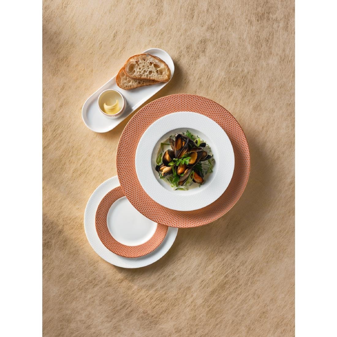 William Edwards Quanta Plates White 168mm (12 Pack)