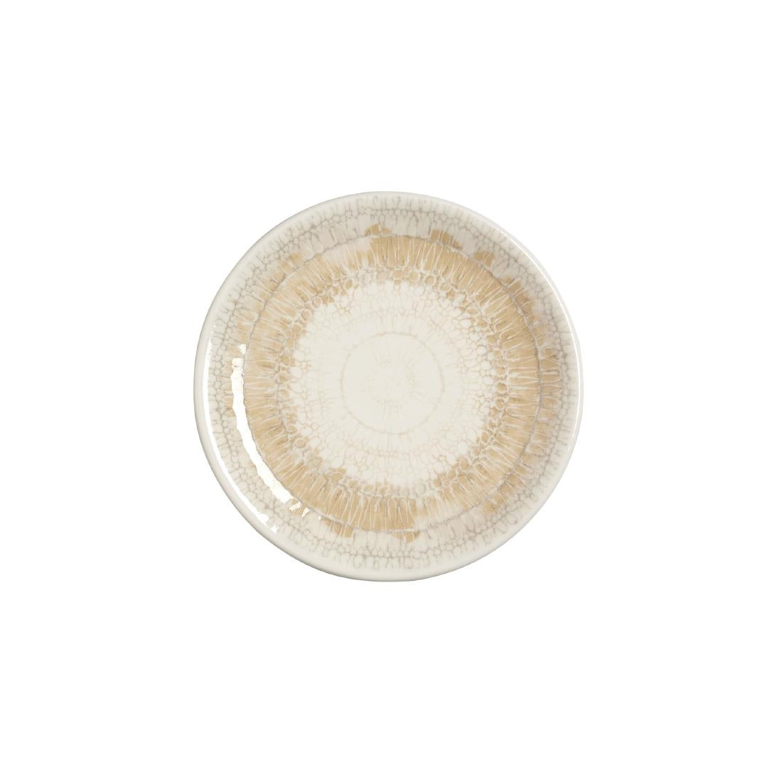 Steelite Petra Dune Coupe Plates Beige 152mm (12 Pack)