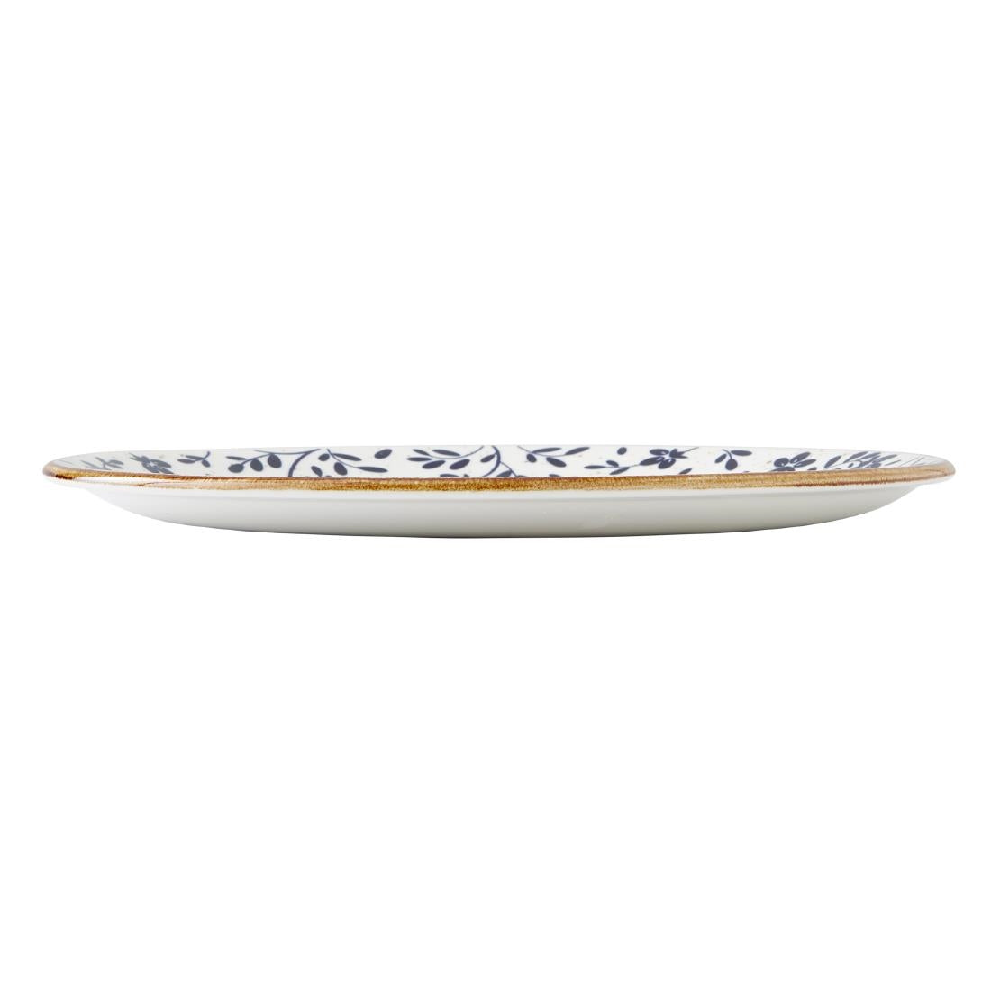 Steelite Performance Flora Coupe Plates Blue 280mm (12 Pack)