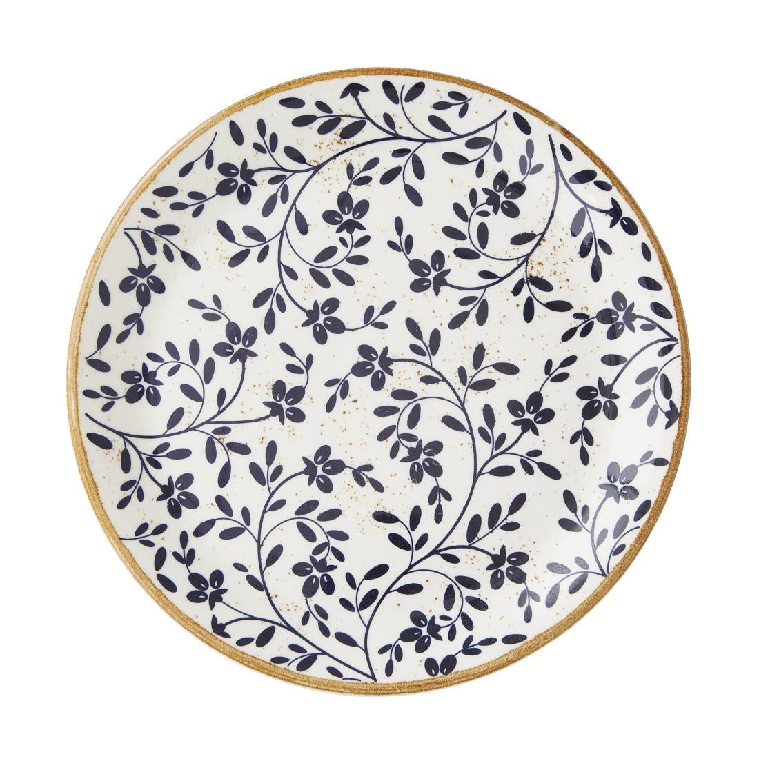 Steelite Performance Flora Coupe Plates Blue 252mm (12 Pack)