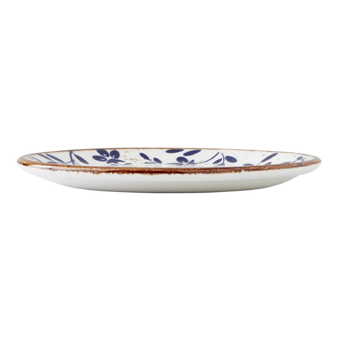 Steelite Performance Flora Coupe Plates Blue 153mm (12 Pack)