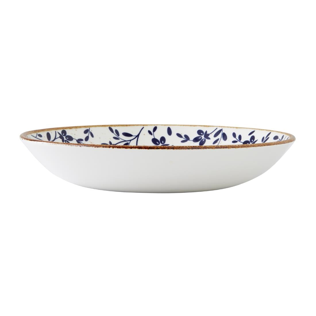 Steelite Performance Flora Coupe Bowls Blue 215mm (12 Pack)