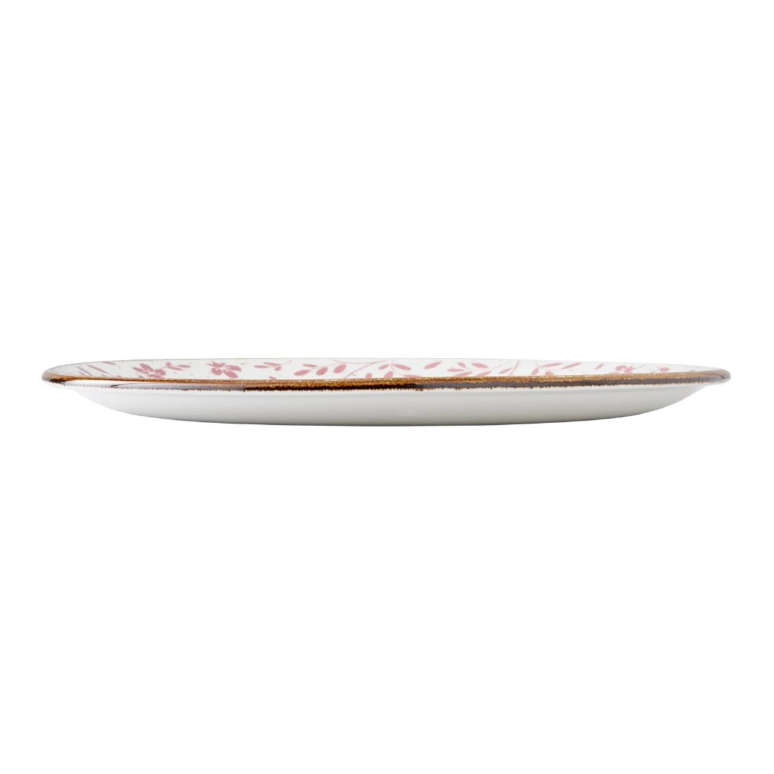 Steelite Performance Flora Coupe Plates Pink 280mm (12 Pack)