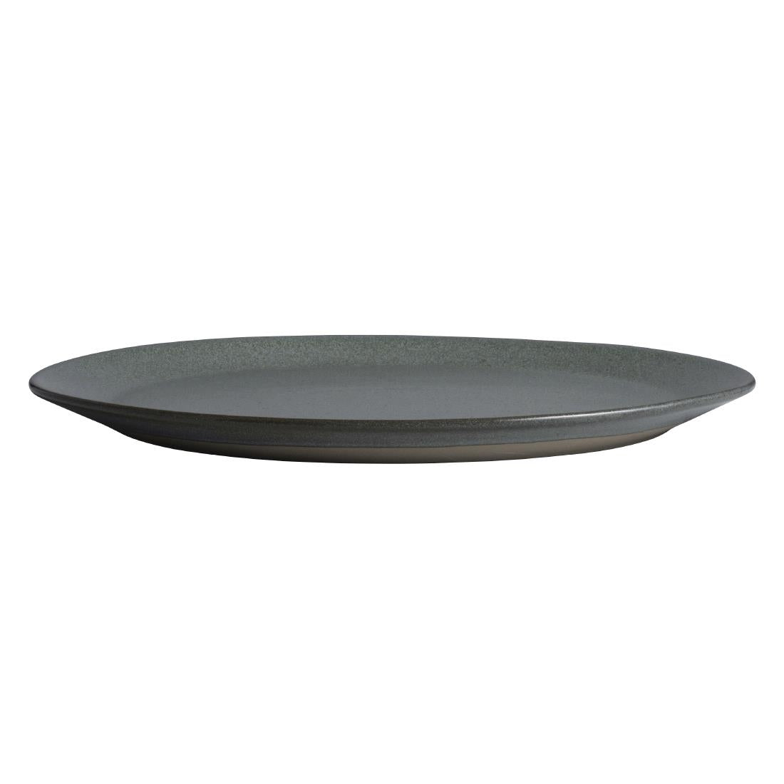 Maham Studio Carnaby Oval Platters Teal 305x202mm (12 Pack)