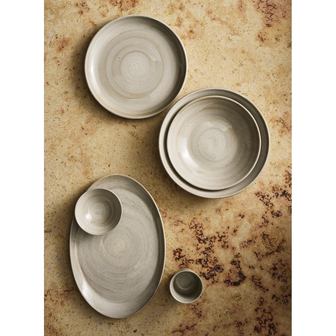 Maham Studio Carnaby Bowls Dove 230mm (24 Pack)