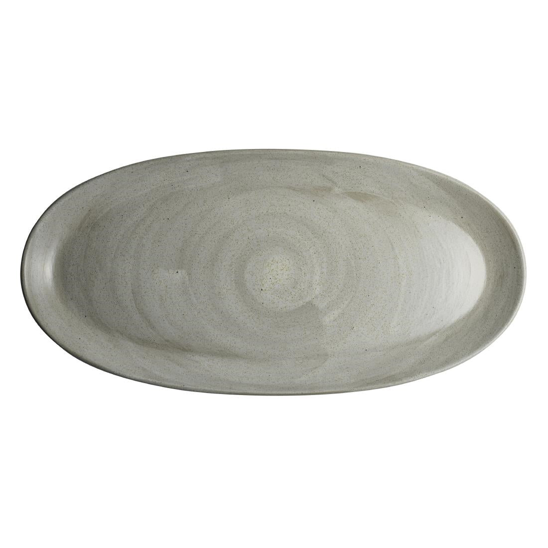 Maham Studio Carnaby Oval Platters Dove 280x140mm (24 Pack)