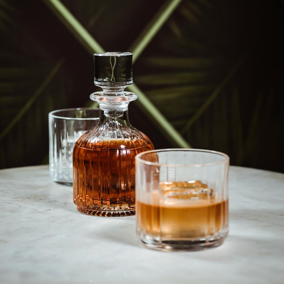 Steelite Combo Small Decanter with Stopper 340ml (4 Pack)