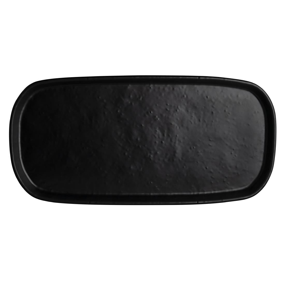 Steelite Cali Rectangle Trays Black 368x177mm (6 Pack)