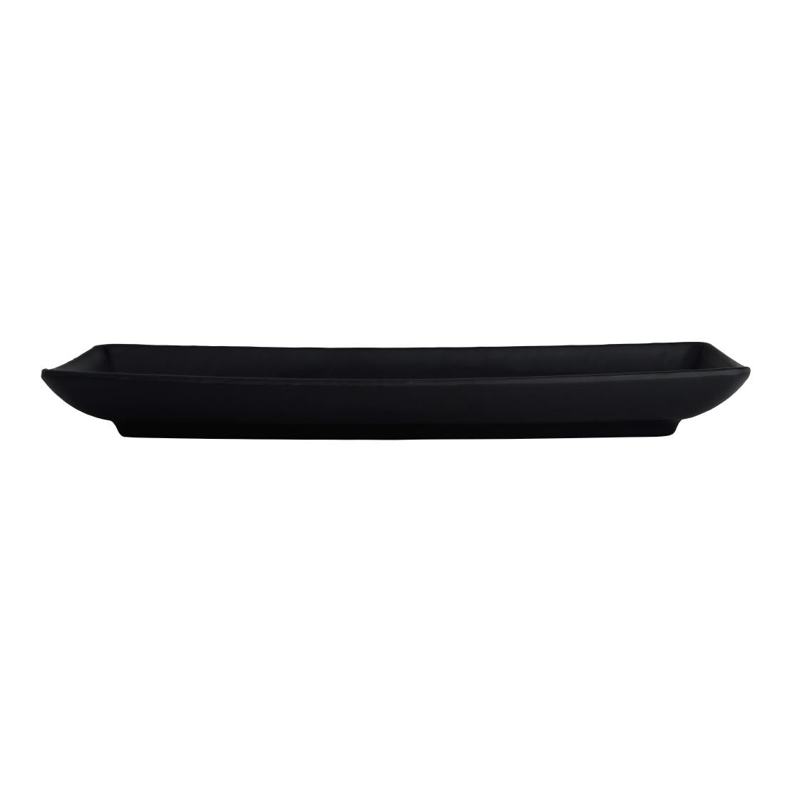 Steelite Cali Rectangle Plates Black 292x140mm (12 Pack)