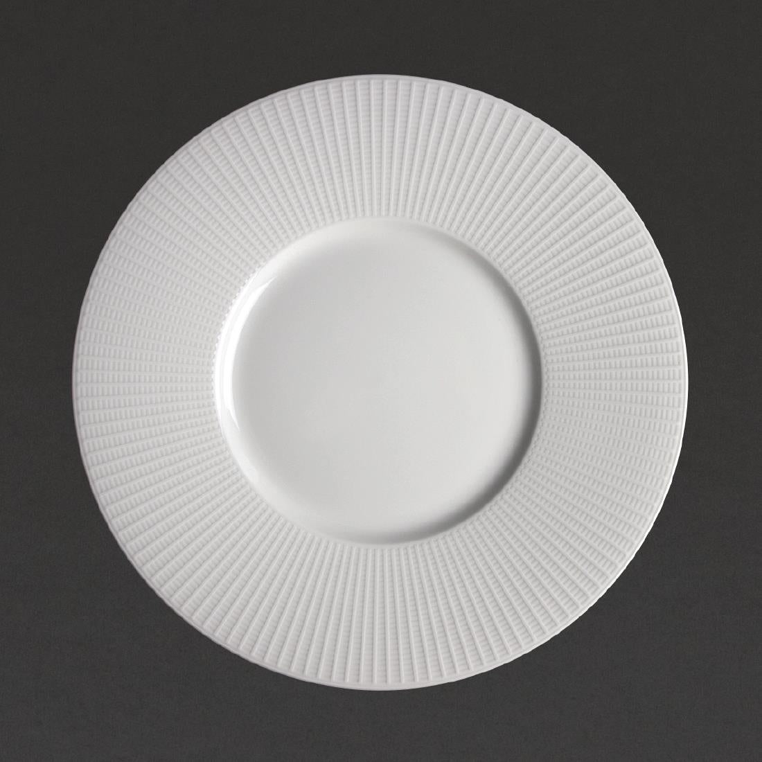 Steelite Willow Gourmet Medium Well Plates 285mm (6 Pack)