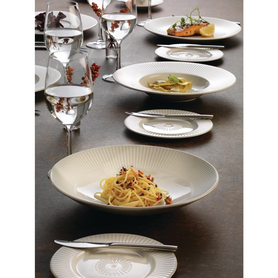 Steelite Willow Gourmet Deep Coupe Bowls 280mm (6 Pack)