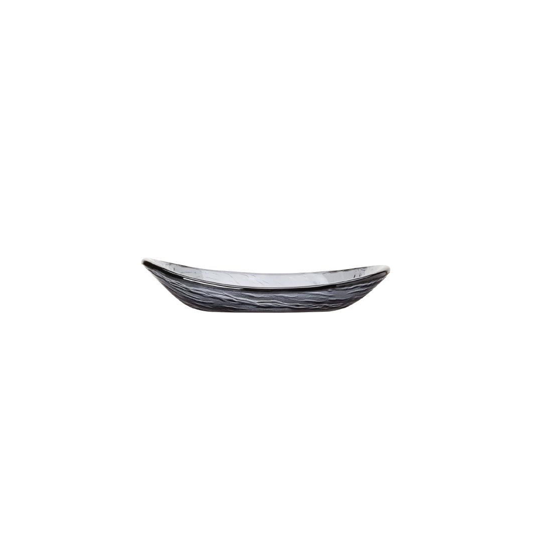 Steelite Scape Glasses Smoked Oval Bowls 200mm (12 Pack)