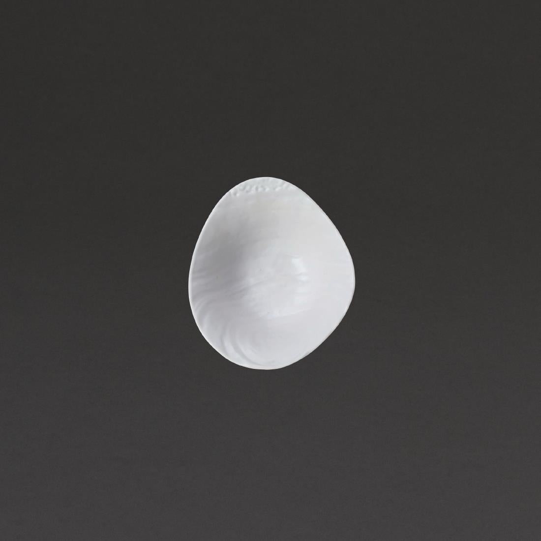 Steelite Scape White Melamine Deep Bowls 130mm (6 Pack)