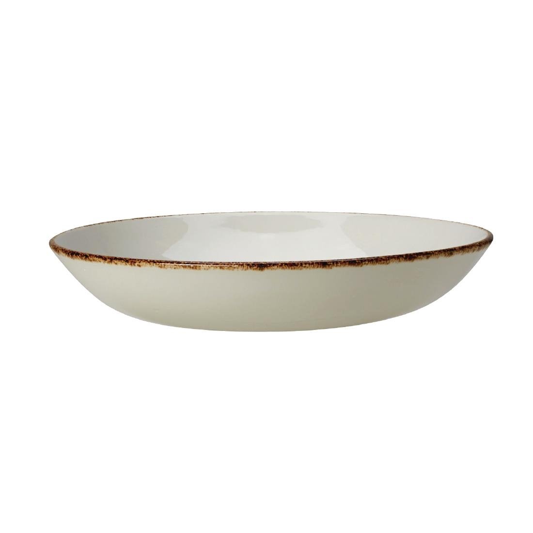 Steelite Brown Dapple Coupe Bowls 130mm (24 Pack)
