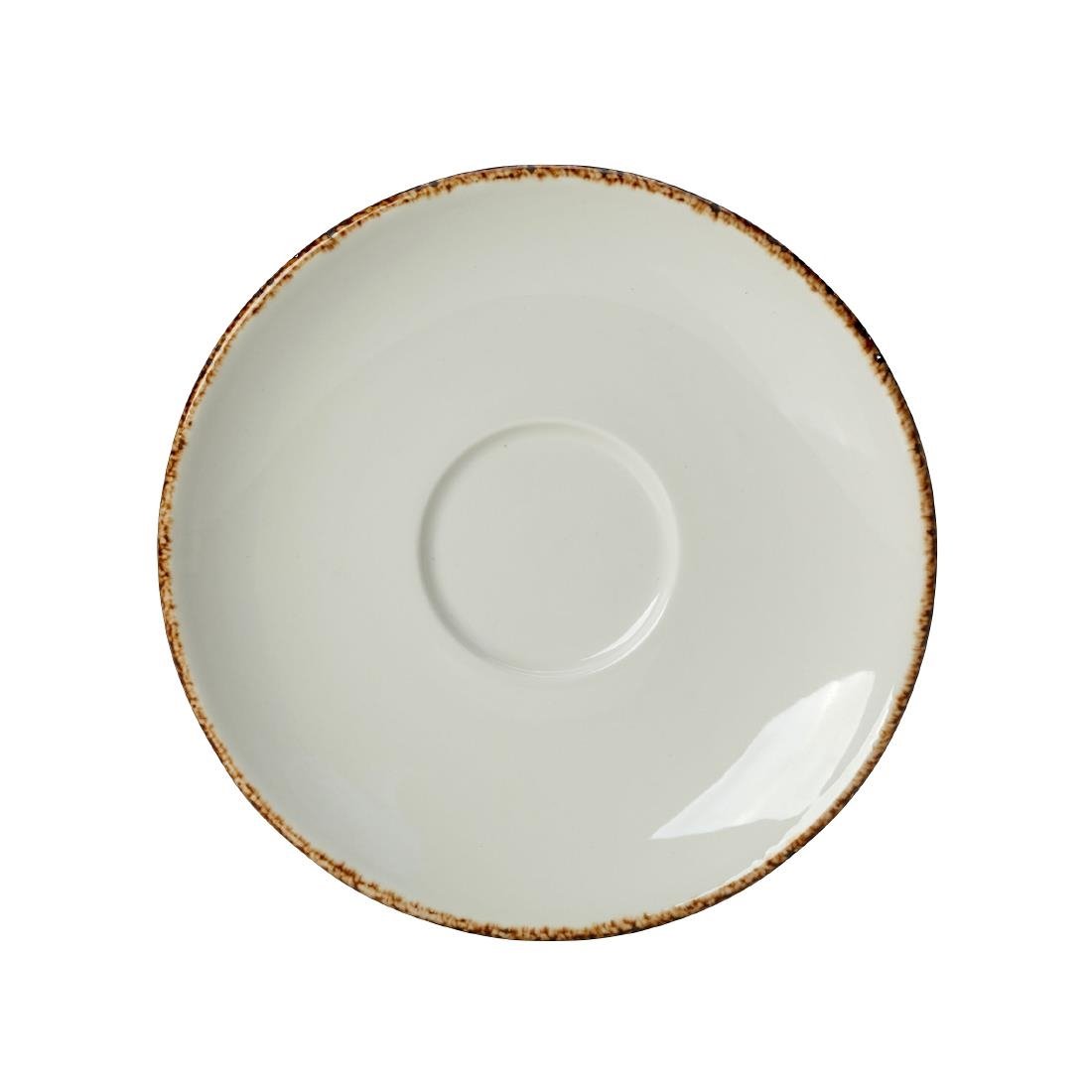 Steelite Brown Dapple Saucers 150mm (36 Pack)