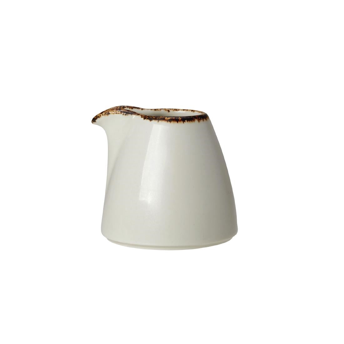 Steelite Brown Dapple Unhandled Jugs 85ml (12 Pack)