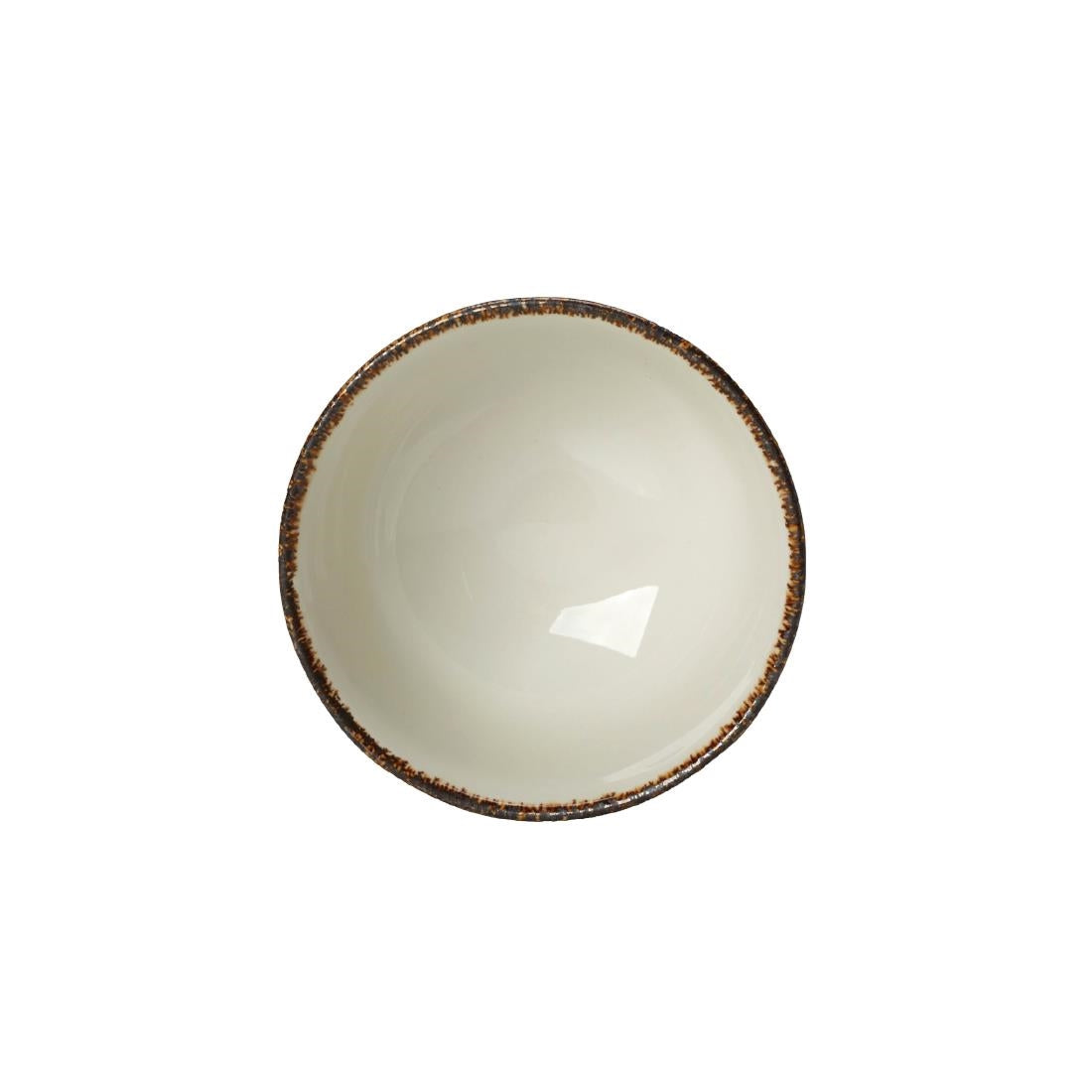 Steelite Brown Dapple Sugar or Bouillon Cups 227.5ml (12 Pack)