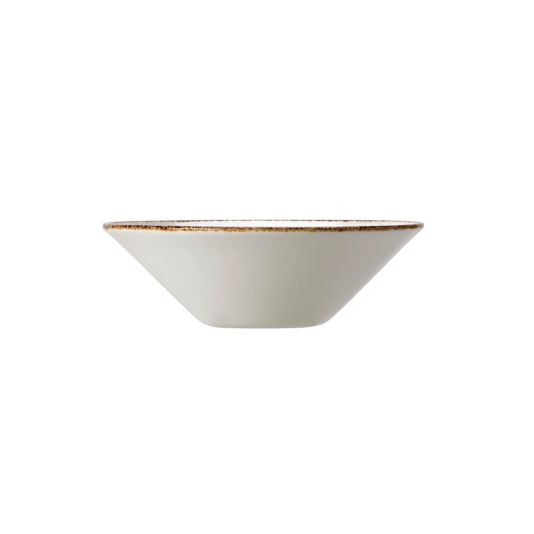 Steelite Brown Dapple Essence Bowls 165mm (24 Pack)
