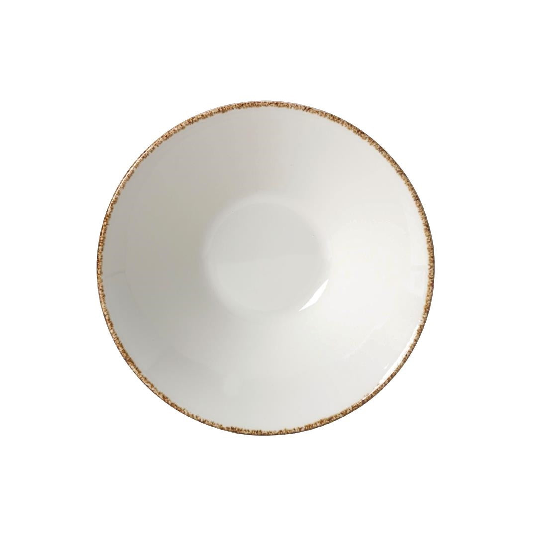 Steelite Brown Dapple Essence Bowls 165mm (24 Pack)