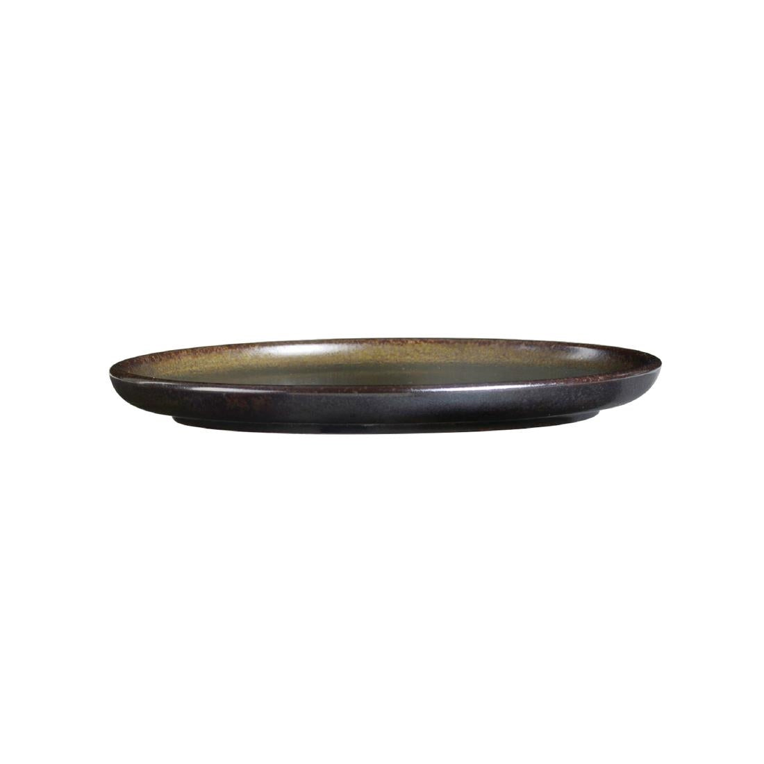 Rene Ozorio Wabi Sabi Round Trays Slate 152mm (12 Pack)