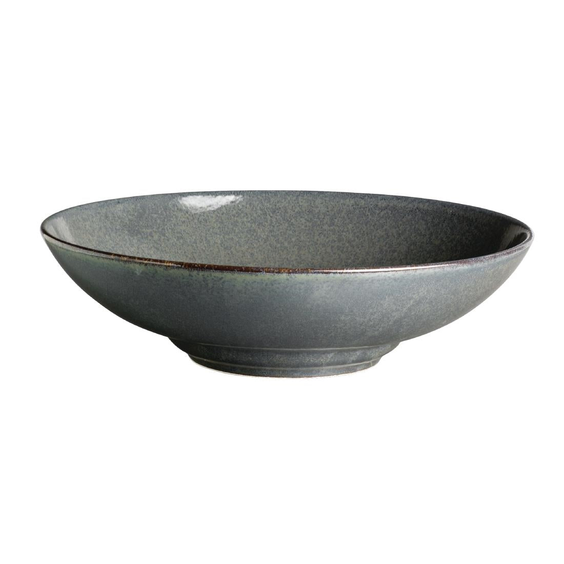 Rene Ozorio Wabi Sabi Rimmed Coupe Bowls Galet 200mm (6 Pack)