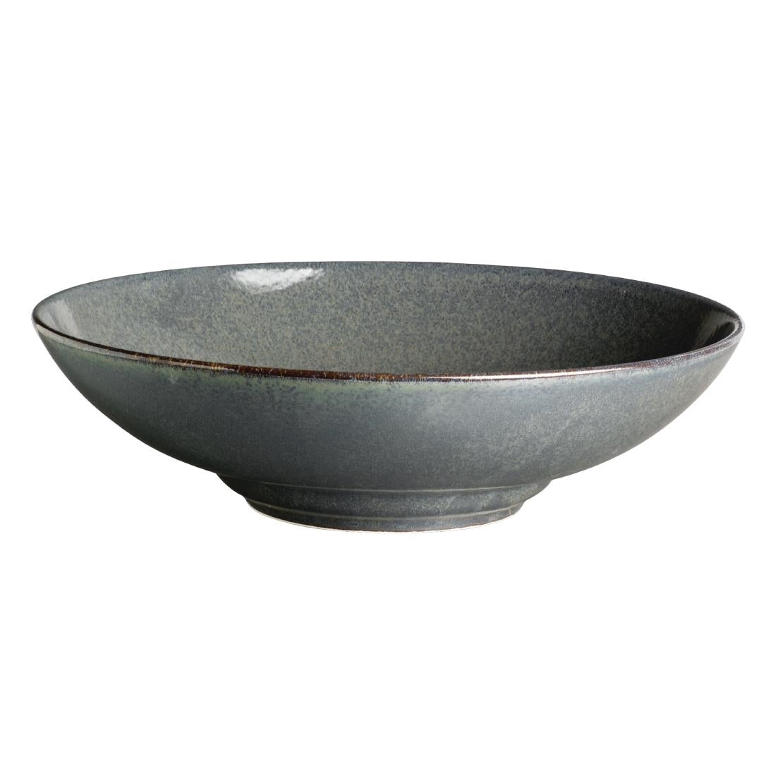 Rene Ozorio Wabi Sabi Rimmed Coupe Bowls Galet 240mm (6 Pack)