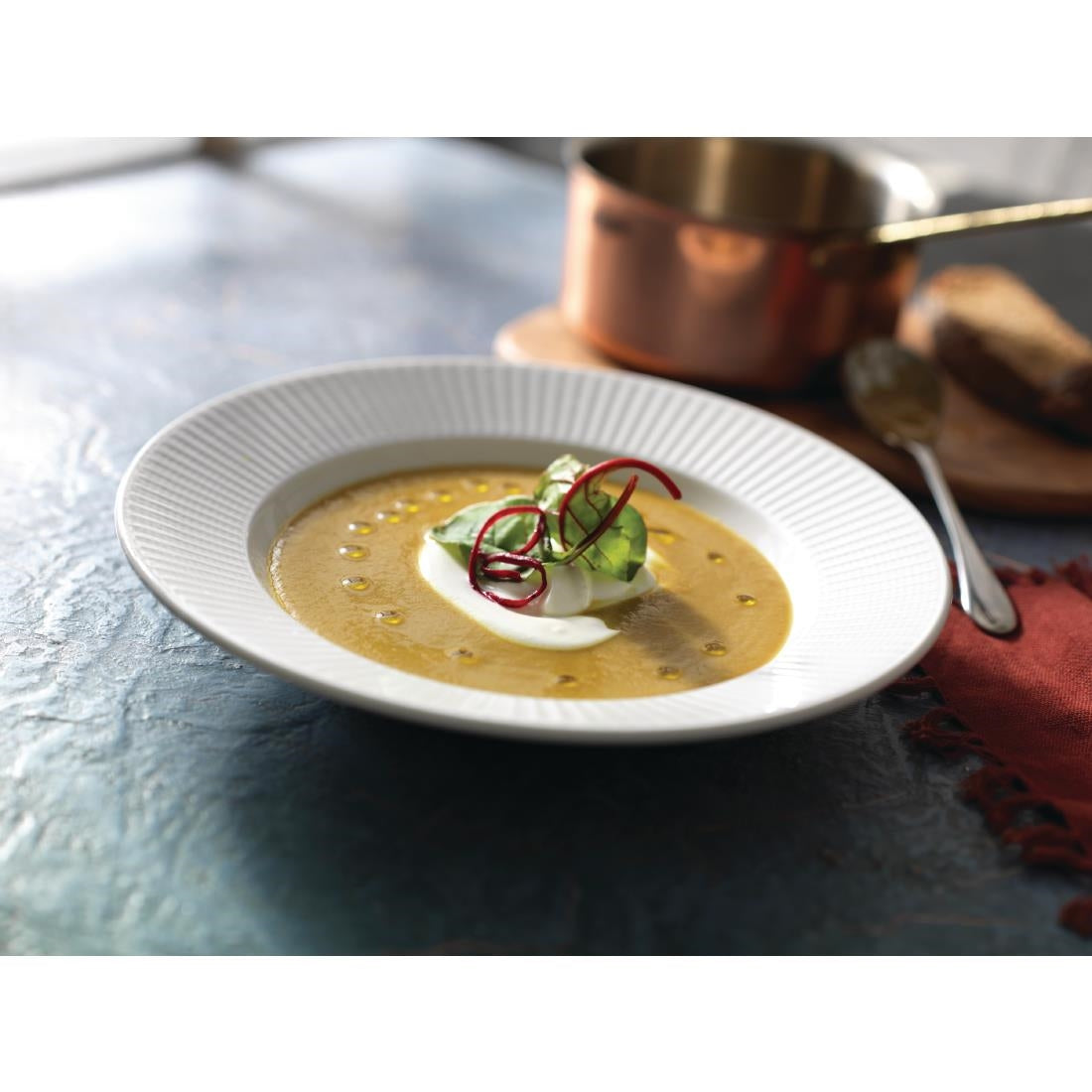 Steelite Willow Mid-Rimmed Bowls 240mm (24 Pack)