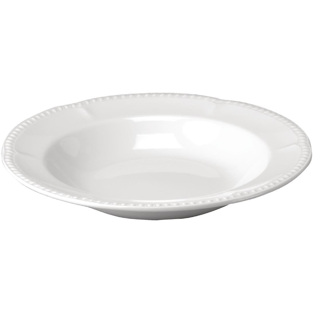 Churchill Buckingham White Pasta Plates 280mm (12 Pack)