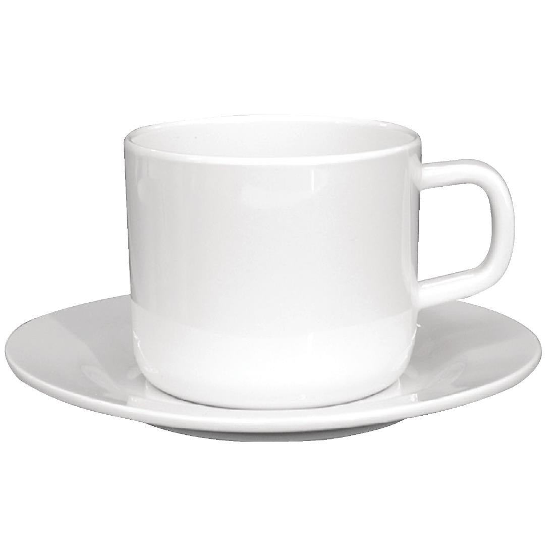 Olympia Kristallon Melamine Saucers 140mm (12 Pack)