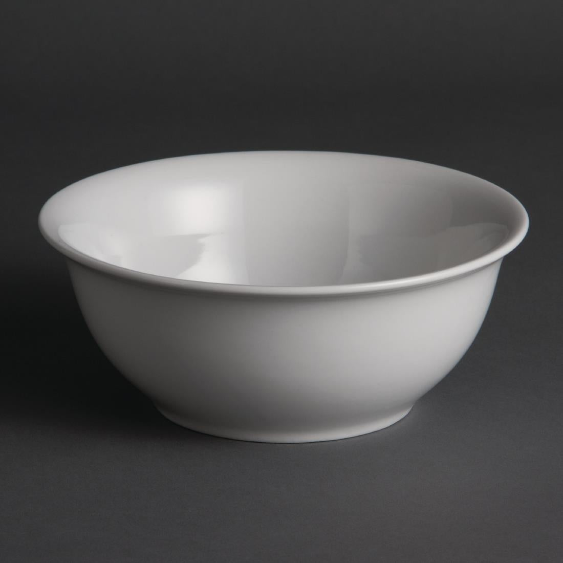 Olympia Whiteware Salad Bowls 175mm (6 Pack)