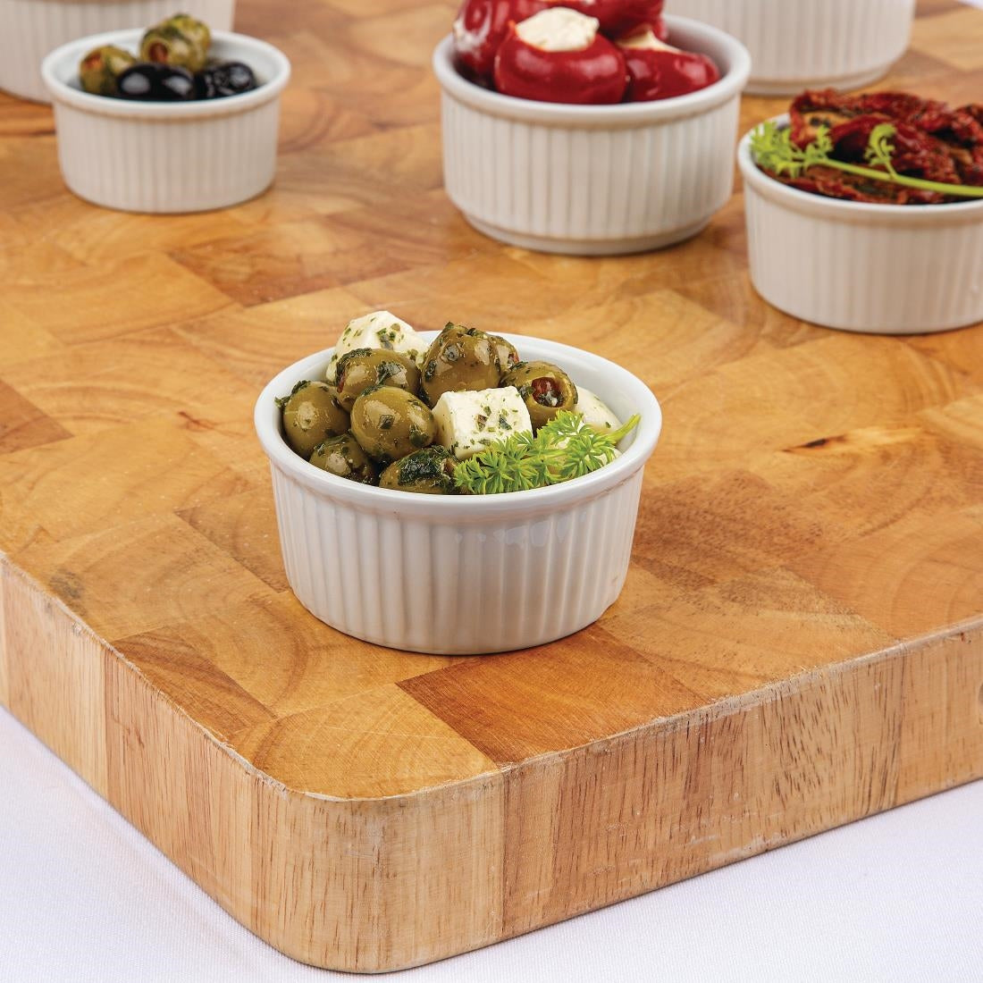 Olympia Whiteware Ramekins 85mm (12 Pack)