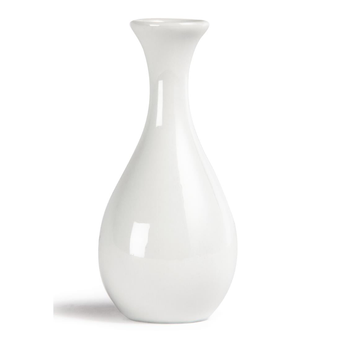 Olympia Whiteware Bud Vases 125mm (12 Pack)