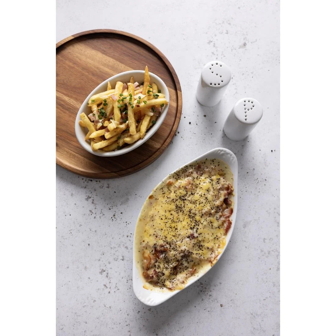 Olympia Whiteware Salt Shakers 80mm (12 Pack)