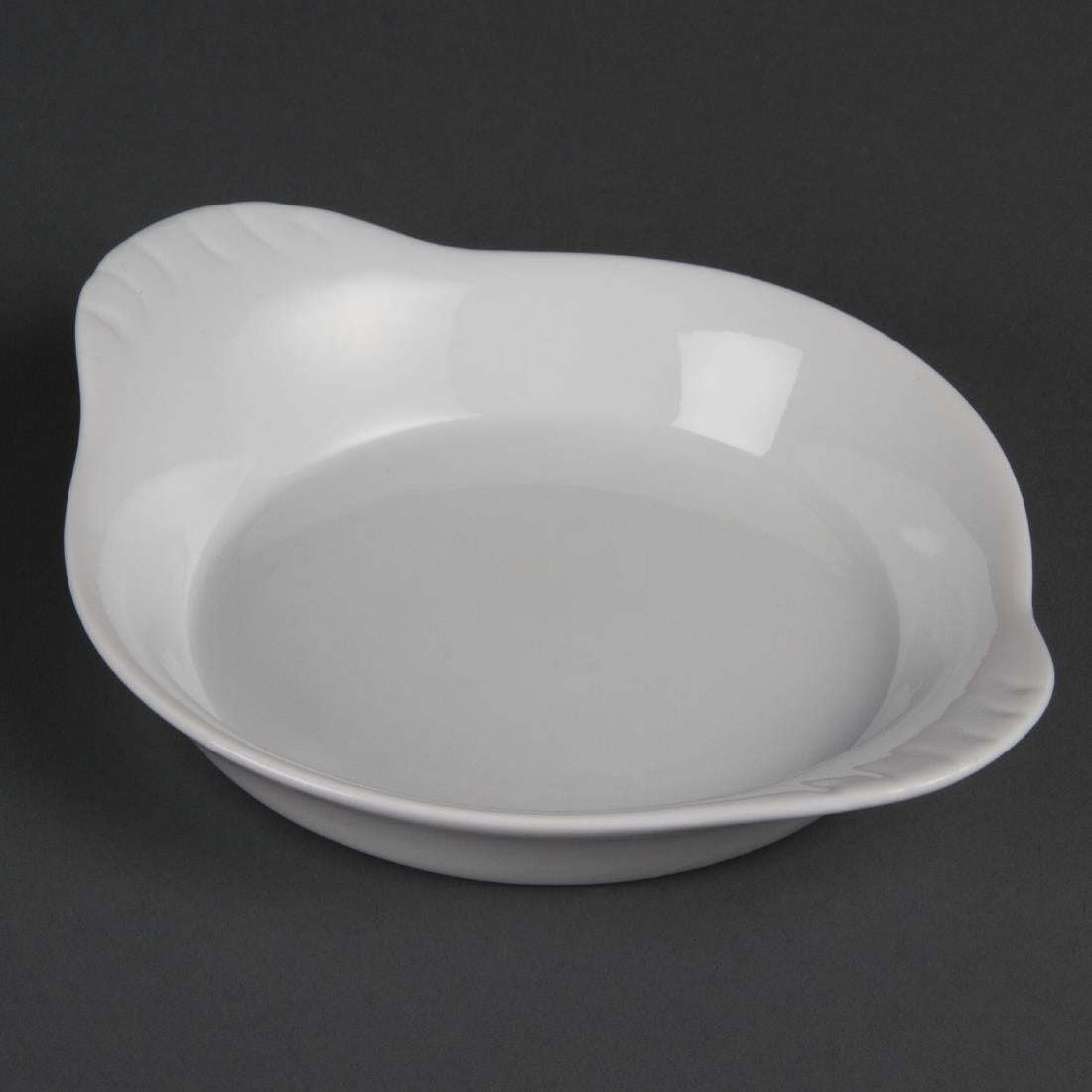Olympia Whiteware Round Eared Dishes 192x 151mm (6 Pack)