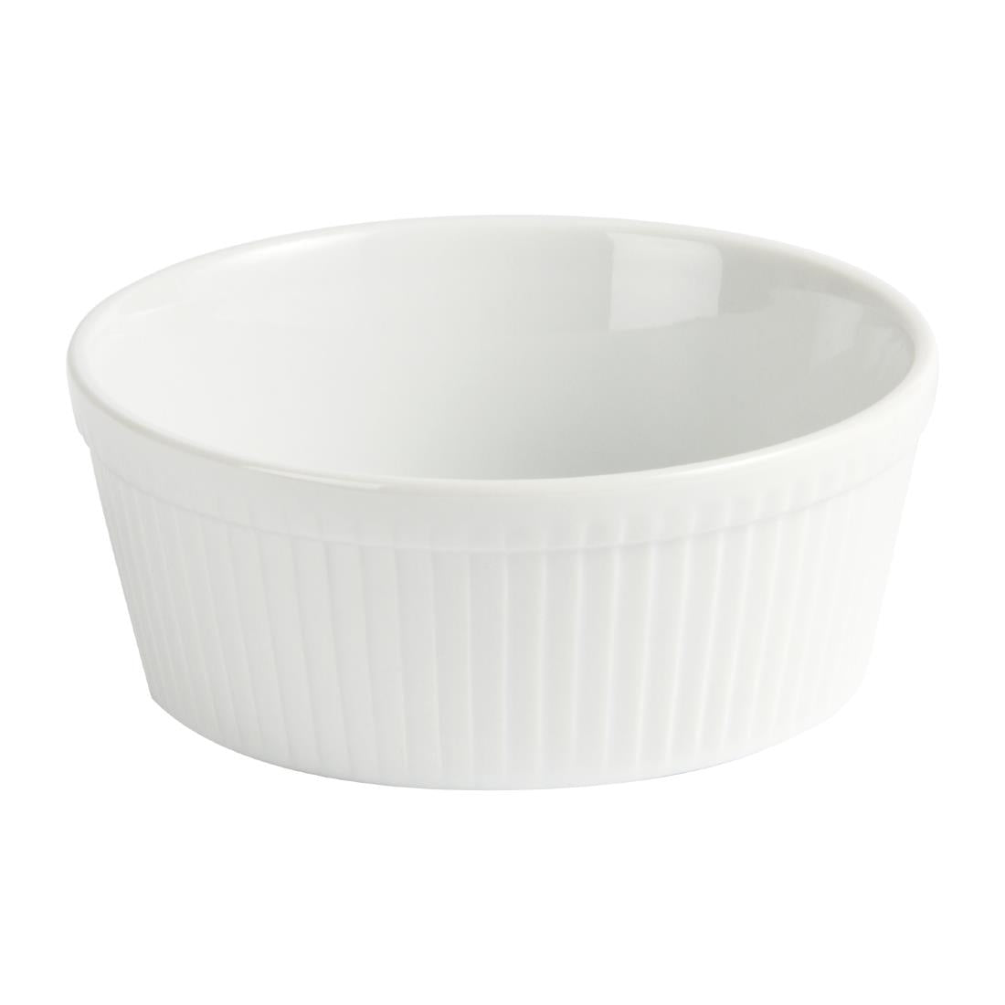 Olympia Whiteware Souffle Dishes 128mm (6 Pack)