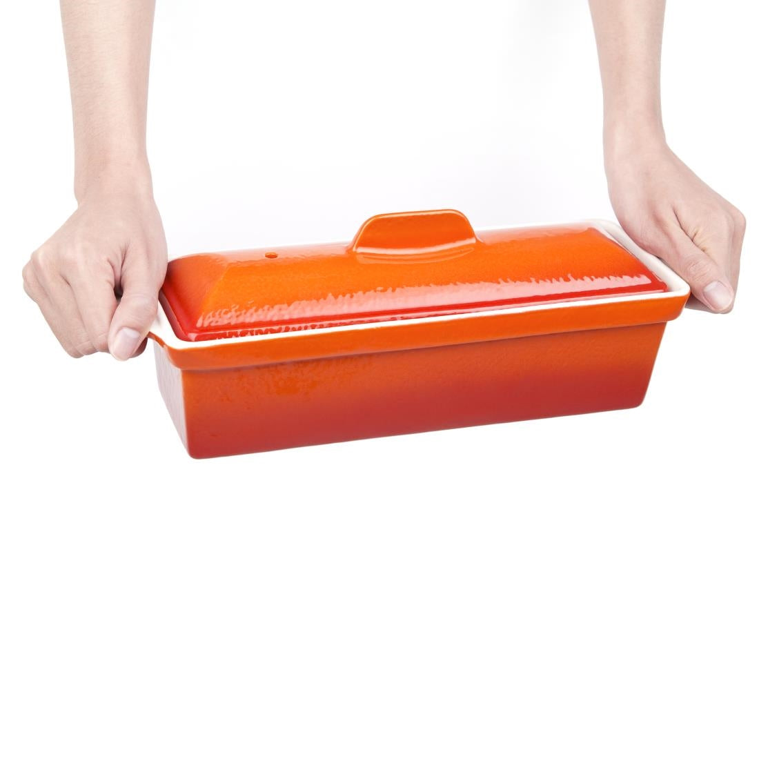 Vogue Pate Terrine Mould Orange 1.7Ltr