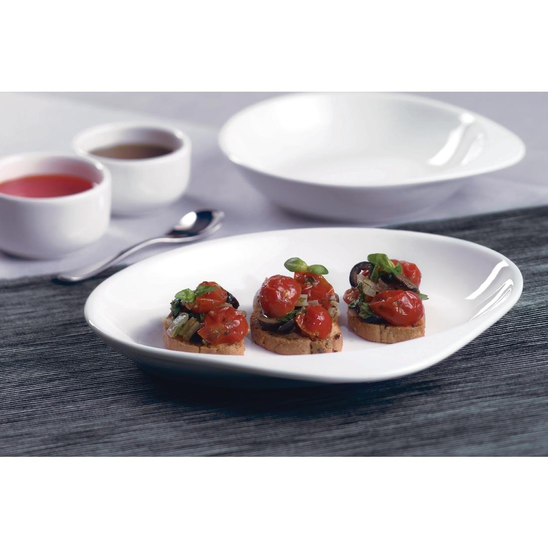 Churchill Alchemy Cook and Serve Oval Dishes 200mm (12 Pack)