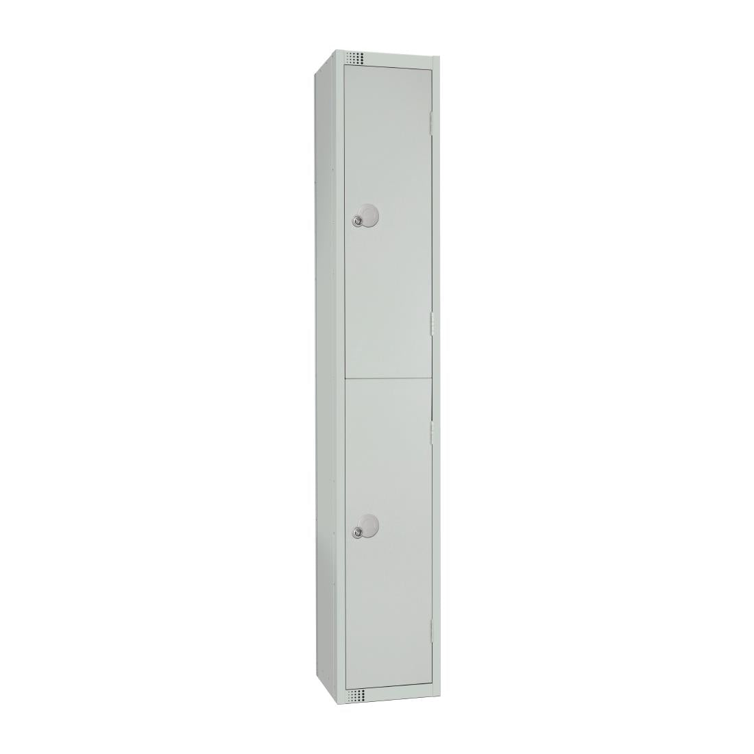 Elite Double Door Manual Combination Locker Locker Grey