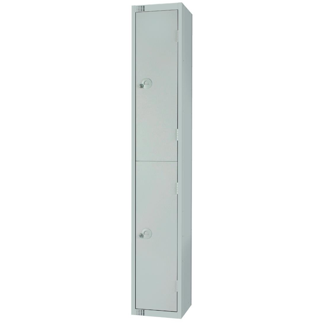 Elite Double Door Electronic Combination Locker Grey
